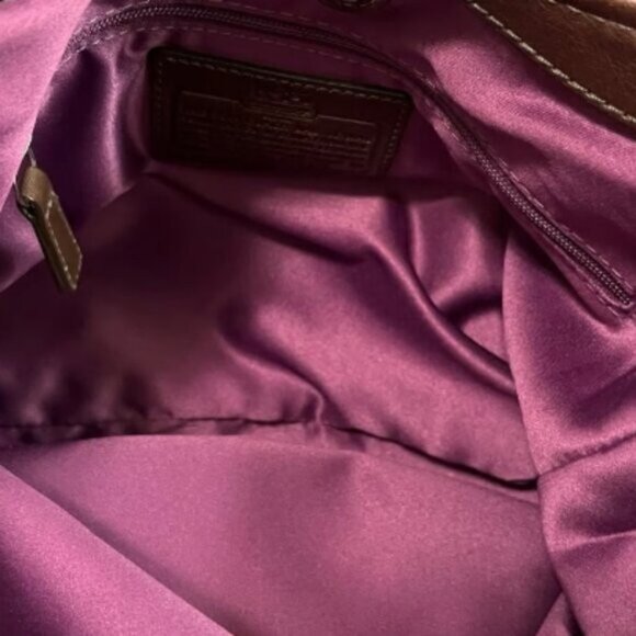 Just Like New! Coach Signature Madison Opt Art Triple Compartment - Picture 3 of 6